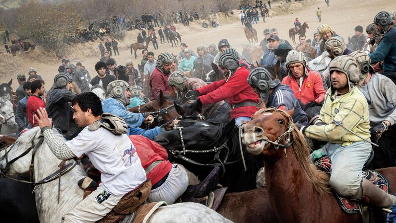 Бузкаши – самая популярная игра среди таджиков, Ламбер Колман, Франция. Спорт. - Rossiya Segodnya, 800, 09.08.2023