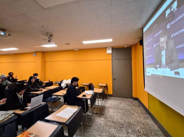 Сессия SputnikPro в университете Согён в Южной Корее - Rossiya Segodnya, 640, 11.12.2025