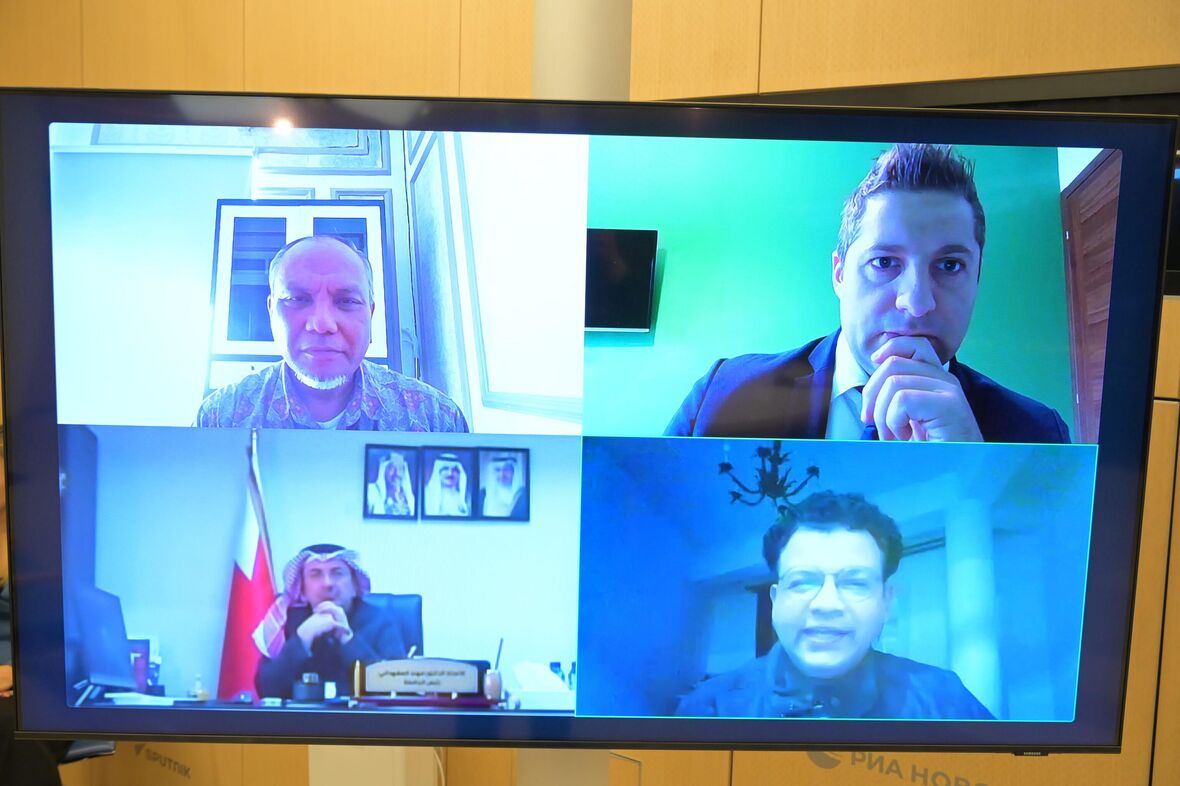 Участники дискуссия ко Всемирному дню Образования ЮНЕСКО Участники дискуссия ко Всемирному дню Образования ЮНЕСКО - Rossiya Segodnya, 1180, 27.01.2026